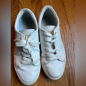 J. Crew Classic White Sneakers